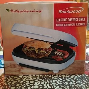 NWT Brentwood Electric Contact Grill